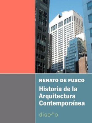 cover image of Historia de la arquitectura contemporánea